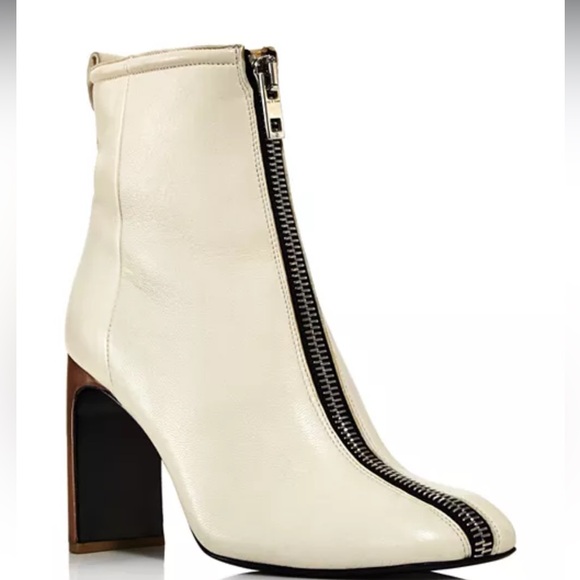 Rag & Bone Ellis Cream Leather Tabi Style High boots with Zipper 38 / 8.5 $770 - Picture 12 of 13